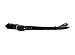 Detachable Shoe Straps - To Hold Loose Heels, Wedges, Flats (Double Clip Black (Flats/Wedges))