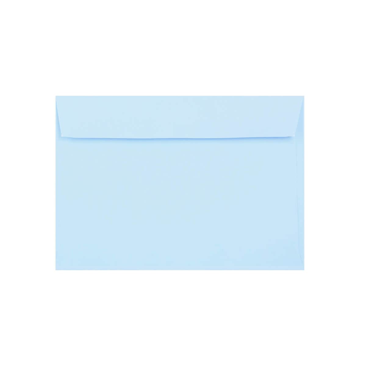 C5 Coloured envelopes for A5 Greeting Cards Christmas Cards Wedding Invitation Crafts 162x229mm- Pack of 12 envelopes (Light Blue Peel and Seal)