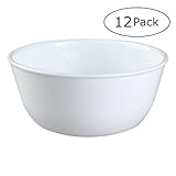 Corelle Soup/Cereal Bowl White 28 Oz Pack of 12
