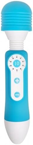 Great for Mother's Day - New Waterproof 10 Function Travel Full-Body Wand Massager + Includes a Free Edible 2oz Massage Oil
