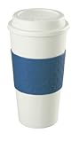 Copco 16-Ounce Capacity Acadia Reusable To Go Mug, Blue