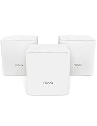 Tenda Nova   Sistema WiFi de malla para el hogar   Sustituye al enrutador y extensores WiFi AC, correa dual, funciona con  Alexa, diseñado para el hogar inteligente 3 paquete de