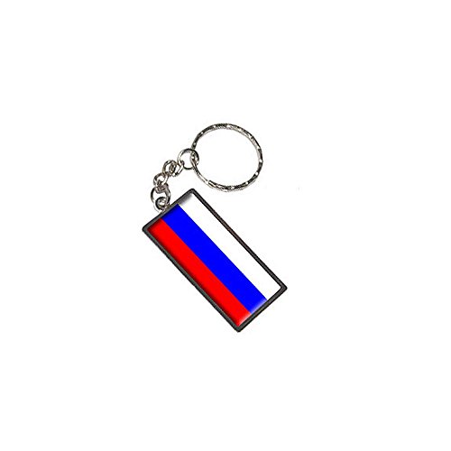 Graphics and More Russian Federation Flag Keychain Key Chain Ring