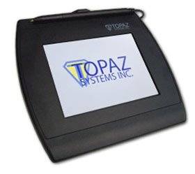 Topaz Siggem 5.7' Color Dual Serial/HID USB BackLit Electronic Signature Pad with Software
