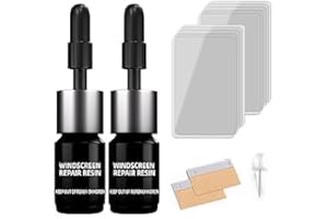 NASILOOP Windshield Repair kit, Quick and Efficiency Glass Repair Fluid, Car Windshield Crack Repair Resin Kit