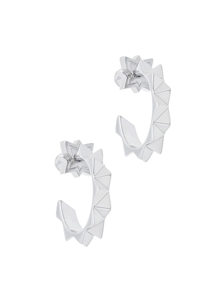 All We Are Sobek Mini Hoop Earring (Silver Tone)