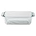 Pyrex Basics 1.5 Quart Loaf Dish with Red Plastic Lid