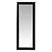 Pinnacle Frames and Accents Small Decorative 4 Inch x 12 Inch Mirror with Classic Black Frame