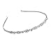 Kathyclassic Women's Crystal Rhinestone Prom Headband Hair Band Bridal Formal Headband Hair Accessories