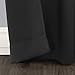 Sun Zero Easton Extra-Wide Blackout Grommet Sliding Patio Door Curtain Panel
