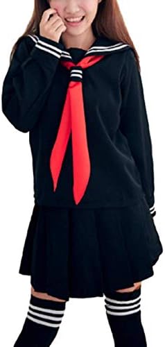 Women’s Sailor Suit (JK) Japanese School Uniform［with Long Socks］Cosplay Costume