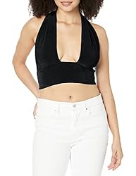 Dealmore Women's Halter Criss Cross Backless