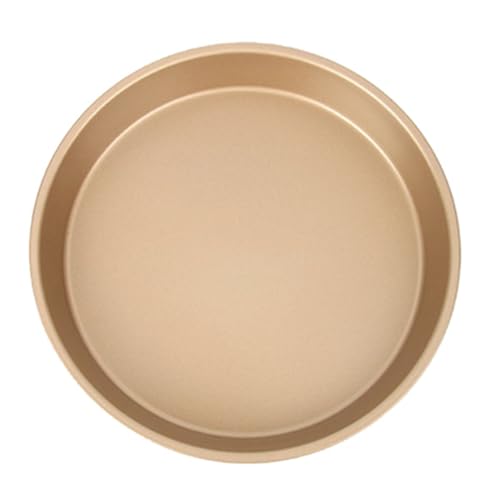 BUBEFSKD Non-stick Pizza Pan Round Oven Tray Baking Sheet Cooking Carbon Steel Dish Plate Rustproof & Dishwasher Safe Non-stick Pizza Carbon Steel