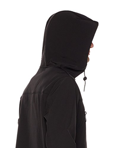 Royal Matrix Men's Hooded Fleece-Lined Softshell Jacket with 2 Adjustable Front Zipper (XL) - Amazon Vine
