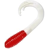 Big Bite Baits 2" Triple TIP GRUB/RED/White (10 Pack)