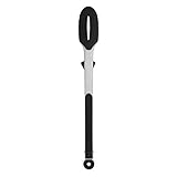 Messermeister Meister Silicone Locking Tongs With Footrest, 12-Inch, Black