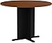 Bush Business Furniture Series A & C 42 Inch Round Conference Table in Natural Cherry