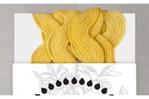 ORGANIC COTTON PLUS Organic Cotton Naturally Dyed Rickrack - 20 mm - Soft Yellow