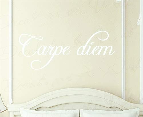 Vinyl Stickers Wall Carpe Diem for Living Room Bedroom Nursery Kids Room