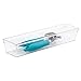 mDesign Plastic Kitchen Cabinet Drawer Organizer Tray - Storage Bin for Cutlery, Serving Spoons, Cooking Utensils, Gadgets - BPA Free, Food Safe, 12