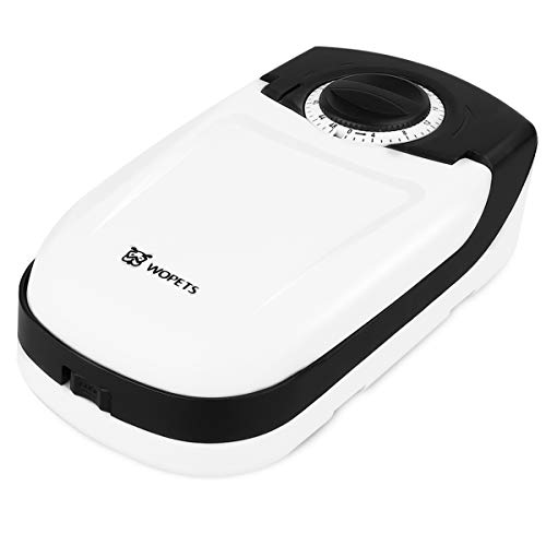 WOpet Automatic Dog and Cat Feeder Pet Feeder Bowl 1-Meal Multicolor Arbitrary Combination (Black)