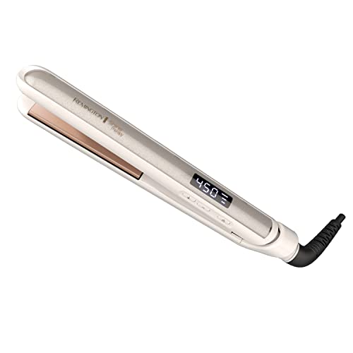 Remington Shine Therapy 1 inch Hair Straightener Iron, Infused with