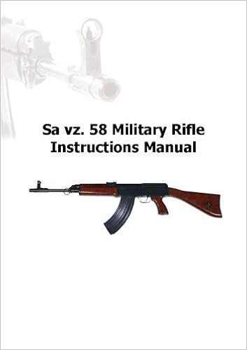 Sa Vz 58 Military Rifle Instructions Manual Full Color Loose Leaf Publication Sa Amazon Com Books