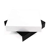 LimoStudio Table Top, 9.5 x 9.5 inch, Black & White Acrylic Reflective Display Table Kit for Product Photography, AGG838