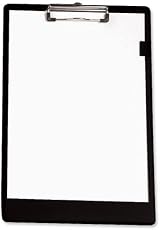 Q-Connect PVC Single Clipboard Foolscap Black KF01296 view 2