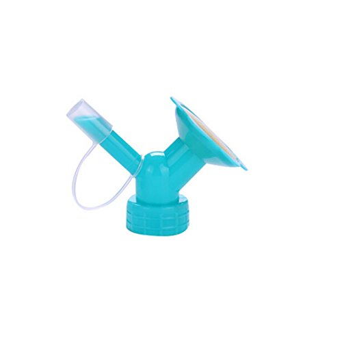 image for Sonmer 2 In 1 Plastic Bottle Cover Sprinkler, For Flower Waterers, Blu