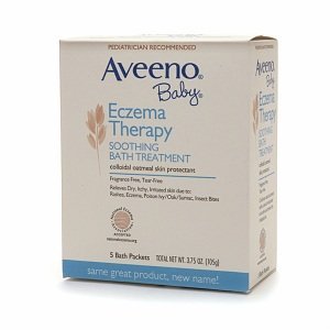 treatment category 2 skin tear Eczema Baby Bath Aveeno Soothing Treatment Therapy Baby