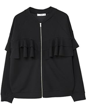 Mango Women's Ruffled Bomber Jacket