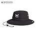 Mission Cooling Bucket Hat for Men & Women, UPF 50 Sun Protection, 3” Wide Brim, Adjustable Strap, Evaporative Cooling Technology When Wet, Great for Summer, Outdoors, Fishing, Camping Black