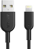 Anker Powerline II Lightning Cable (3ft), Probably The World's Most Durable Cable, MFi Certified for iPhone Xs/XS Max/XR/X / 8/8 Plus / 7/7 Plus / 6/6 Plus (Black)