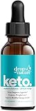 Keto Weight Loss Drops - Pure Raspberry Ketone Drops - Powerful Ketone Antioxidant - Suppress Appetite, Promotes Weight Loss, Boost Energy Level - 2 Fl Oz (60 ml)