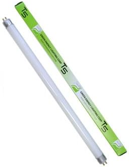 F6T5/BL - 6 Watt Black Light T5 Linear Fluorescent Bulb - 10 pack