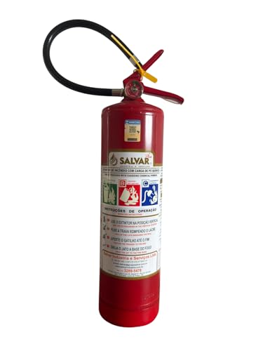 Kit 3 Extintores ABC, 6kg,5 Anos, com Suporte de Parede e Sinalização