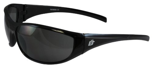 Birdz Eyewear Sparrow Riding Sunglasses (Gloss Black Frame/Smoke Lens)