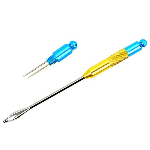 YXLD Multifunction Fish Hook Remover Hooks for Fishing Fishing Tools Fishing Hook Removal Tool Easy Squeeze-Out Fish Hook Separator Tools Portable Easy Reach Stainless Steel with Mutifuctional Plier