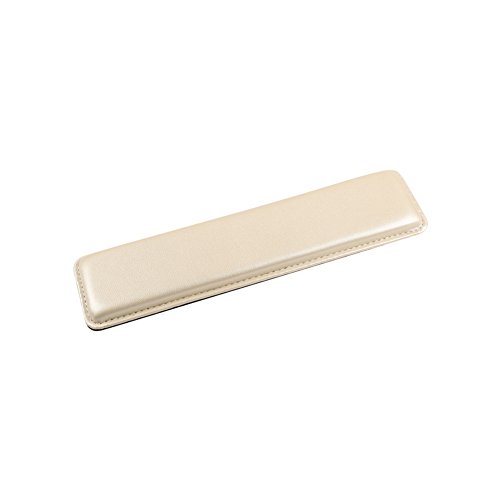 Keyboard Wrist Rest Support Set for Office,Home,Computer,Laptop,Ipad & Mac - Ergonomic Comfortable Pads for Easy Typing & Pain Relief Applicable to 87 Keys(Black,White,Silver,Gold) (Gold)