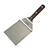 Lamson Wide Hamburger Turner with Riveted Walnut Handle, Stainless Steel, 5 x 6