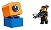 LEGO Master Metal-Beard Movie 2 Block Building Kit Emmet Mini Figure with Piece Offering Heart + Lucy VS Alien Invader Character Minifigure Triple Pack