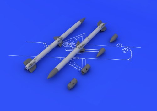 Eduard Brassin 1:48 - Aim-120c Amraam - (edb648087)