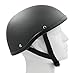 Hot Rides Classic ATV UTV Scooter Beanie Scull Cap Novelty (Non DOT) OSFM Flat Black