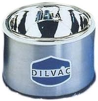 Scilogex SS/77SH Shallow Style Cased Dewar Flask without Handle/Lid, Stainless Steel, 0.17L Capacity