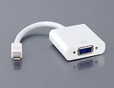 ETOU Mini DisplayPort to VGA Adapter Cable (White)