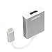 USB C to HDMI 4K Adapter, Benfei Thunderbolt 3 to HDMI 4K Adaptor Male to Female Adapter [Compatible with Apple MacBook 2017 ,2016] (silver)