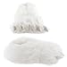 Fuzzy Polar Bear Paw Slippers for Men and Women