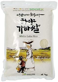Premium Korean White Gaba Rice (17.6 LBS) - 하양 가바 쌀 - FREE GIFT WITH PURCHASE