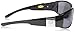 NFL Siskiyou Sports Fan Shop Miami Dolphins Etched Chrome Wrap Sunglasses One Size Black